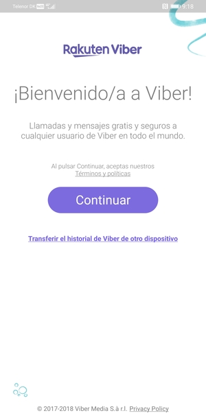 Su aplicación está lista para usar
