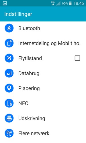 Hvis du ser dette skærmbillede, vælg Flere netværk
