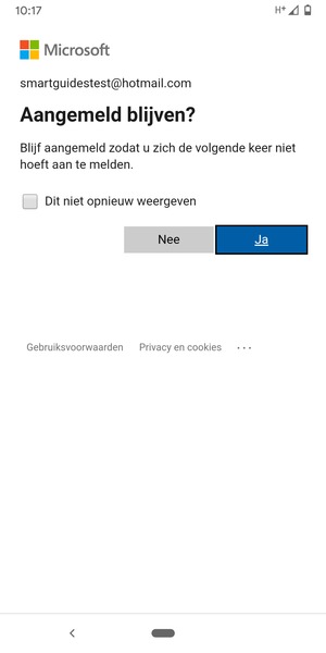 Selecteer uw voorkeursoptie