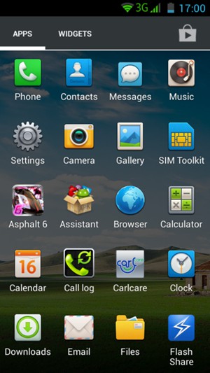 Select Settings