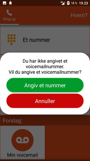 Vælg Angiv et nummer