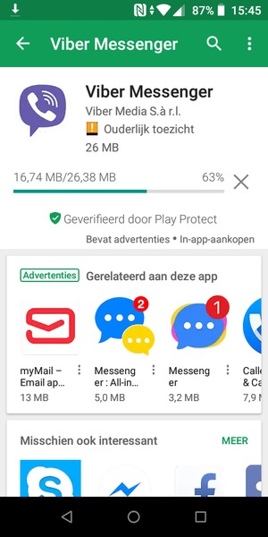 Wacht tot het installatieproces beëindigd is