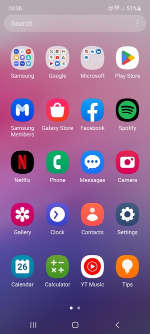 Select Settings
