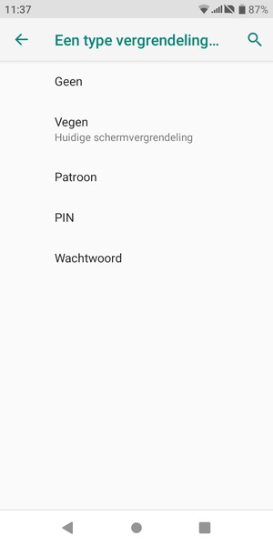 Selecteer Patroon