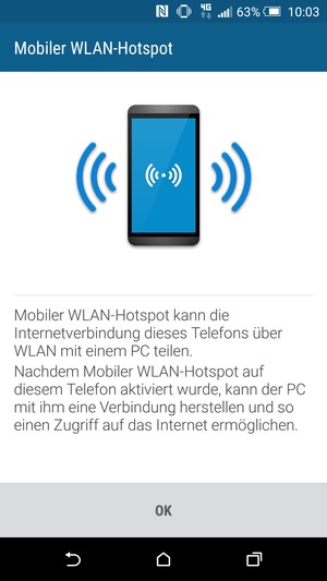 Wählen Sie OK