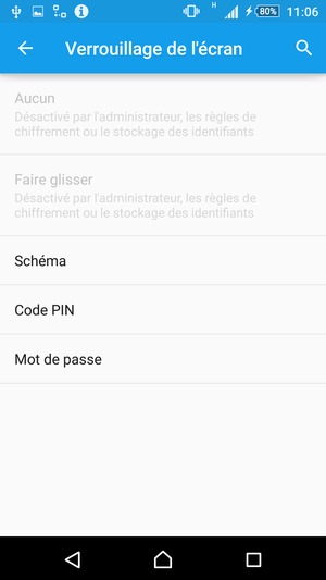 Sélectionnez Schéma