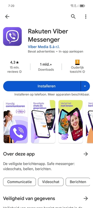 Selecteer Installeren