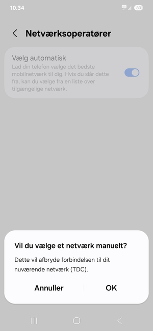 Vælg OK
