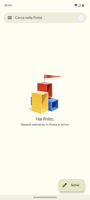 Il tuo account è pronto per l'uso