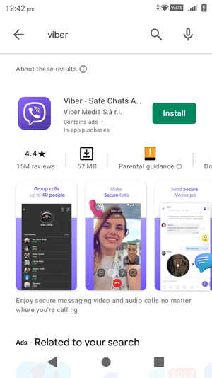 Select the app