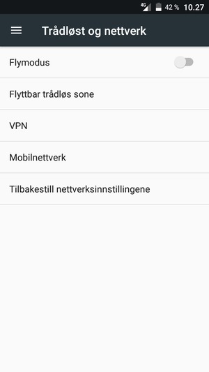 Velg Mobilnettverk