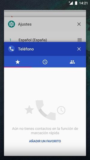 Deslice las aplicaciones a la derecha para cerrarlas
