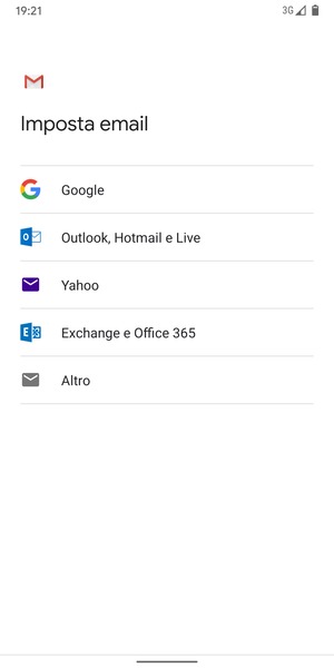 Seleziona Google