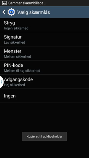 Vælg Mønster