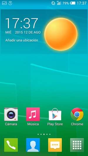 Seleccione Aplicaciones