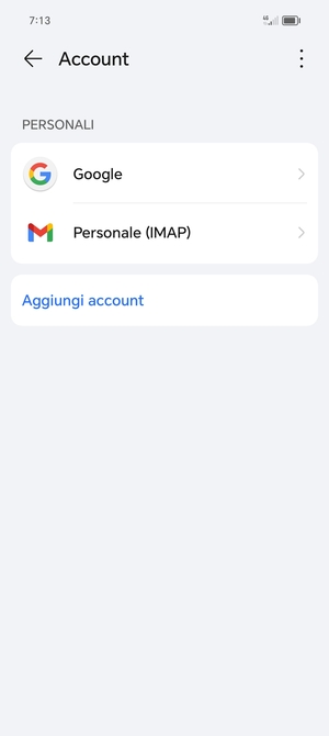 Seleziona Google