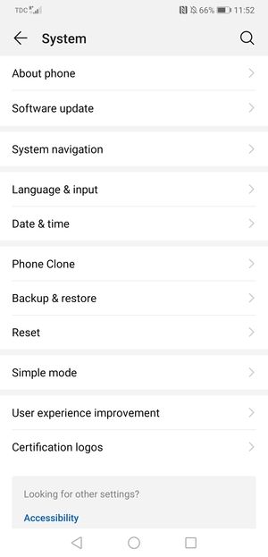 Select System update