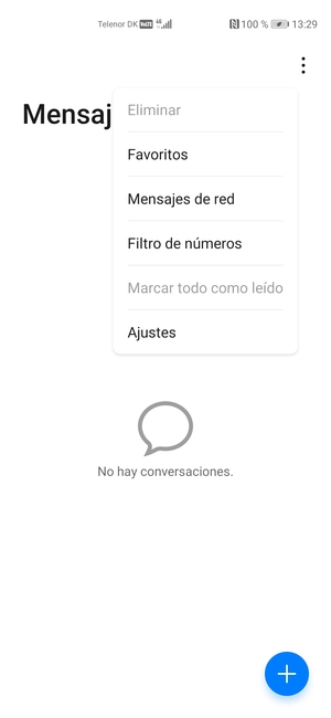Seleccione Ajustes