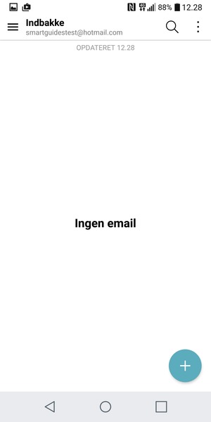 Din Hotmail er klar til brug