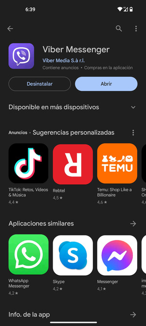 Seleccione Abrir