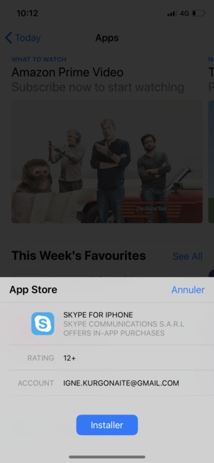 Sélectionnez Installer