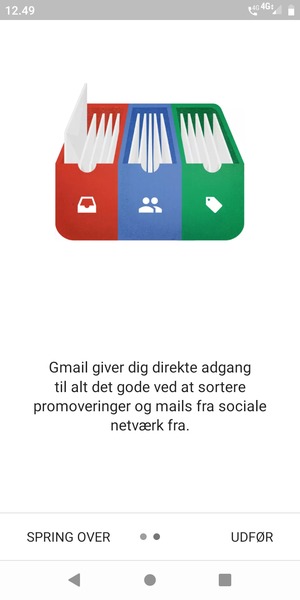 Vælg UDFØR