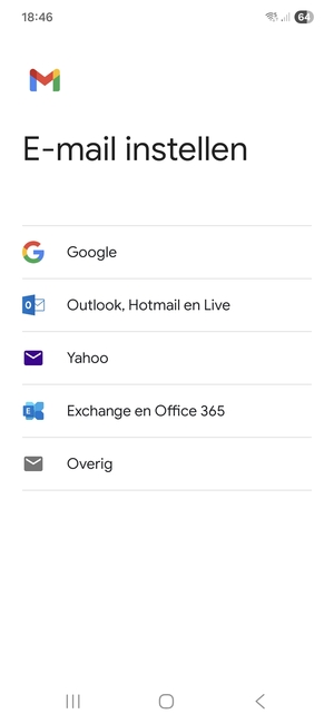 Selecteer Google