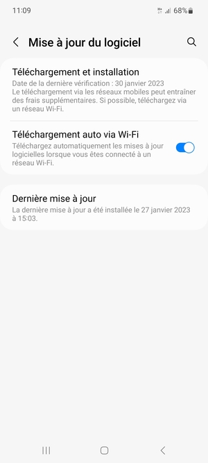 Sélectionnez Téléchargement et installation