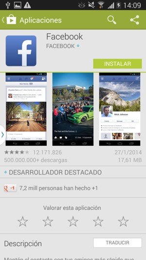 Seleccione INSTALAR