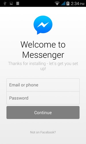 Your app is ready to use