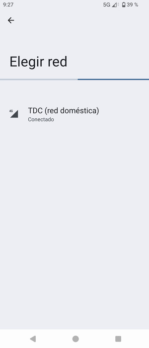 Espere a que la búsqueda termine