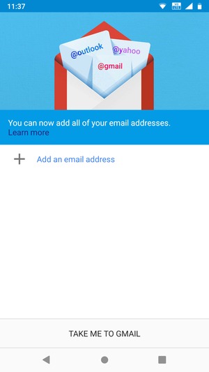 Select Add an email address