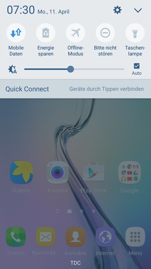 Um Ultra-Energiesparmodus zu aktivieren, wählen Sie Einstellungen