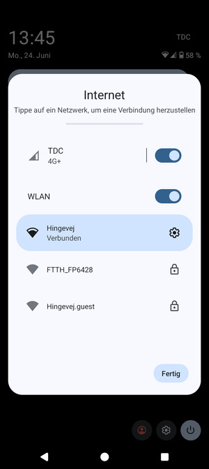 Schalten Sie WLAN aus