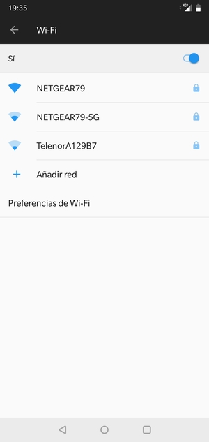 Seleccione la red inalámbrica a la que desea conectarse