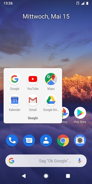 Wählen Sie Gmail