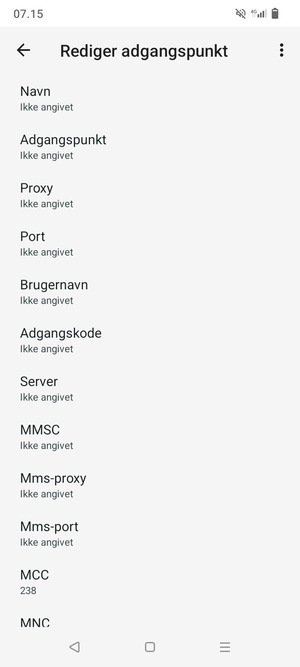 Indtast MMS-oplysninger