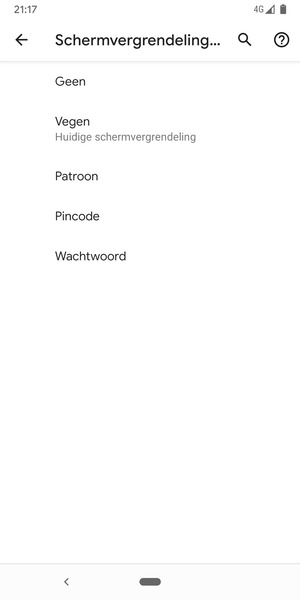 Selecteer Patroon