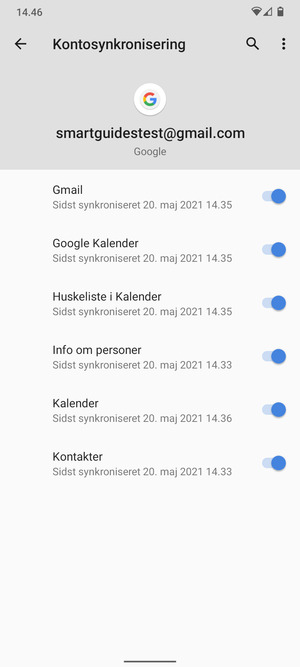 Vælg Menu-knappen