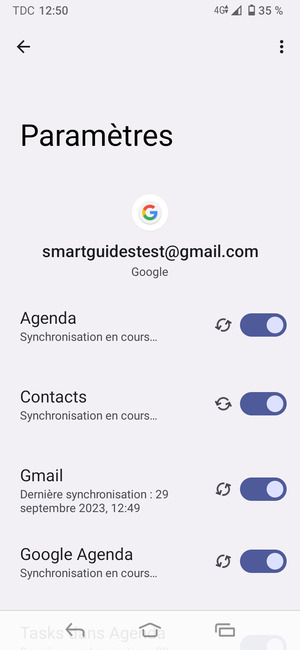 Vos contacts Google vont maintenant être synchronisés avec votre téléphone