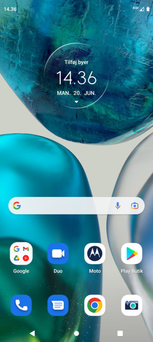 Vælg Google