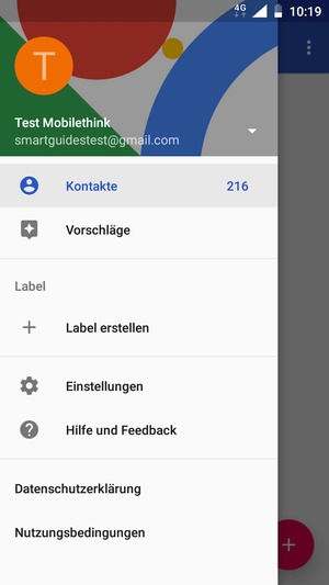 Wählen Sie Einstellungen