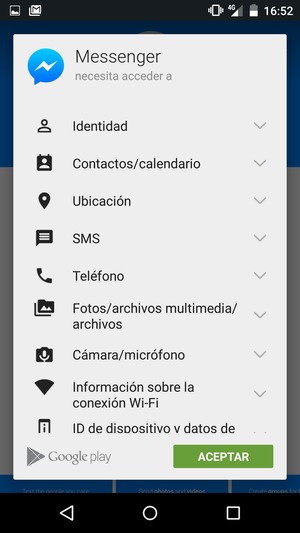 Seleccione ACEPTAR