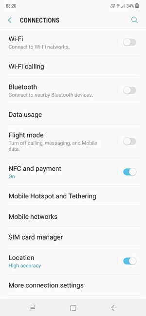 Select Mobile Hotspot and Tethering