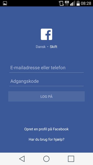 Din app er klar til brug