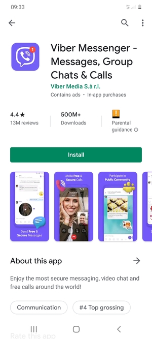 Select Install