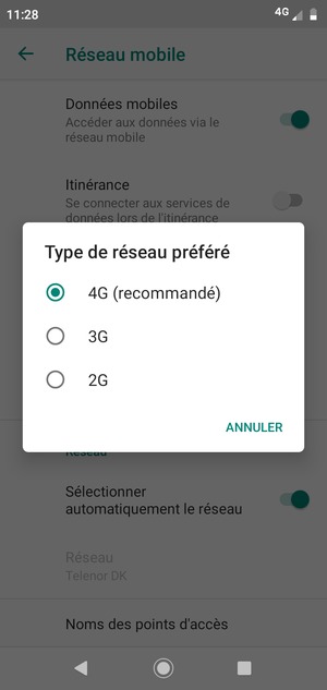 Sélectionnez votre option préférée
