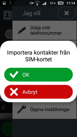 Välj OK