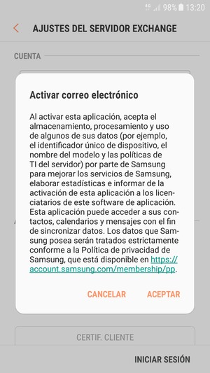 Seleccione ACEPTAR