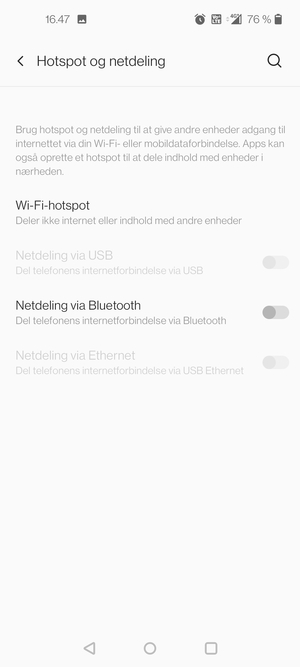 Vælg Wi-Fi-hotspot